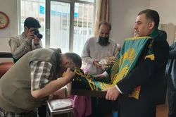 التیام زخم کهنه جنگ و لبخند سالمندان آذرشهر زیر سایه «خورشید هشتم»