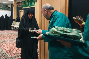 بازدید اساتید بسیجی دانشگاه آزاد اسلامی از موزه مردم‌شناسی و شمیم رضوان