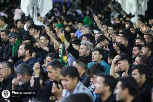 عزاداری هیأت&zwnj;های مذهبی مهاجرین افغانستانی در حرم مطهر رضوی