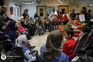 دیدار یلدایی تولیت آستان قدس رضوی در جمع معلولان آسایشگاه شهید فیاض بخش