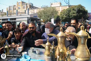 موکب خدمت&zwnj;رسانی جوانان رضوی در مشهد