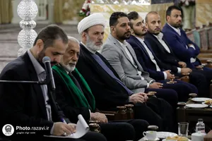 دیدار رئیس دیوان وقف شیعی عراق و امین العام عتبه حسینی با تولیت آستان قدس رضوی
