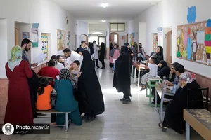 اردوی جهادی نذر شفا در منطقه گلشهر مشهد