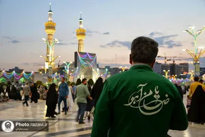 حرم مطهر رضوی در دهه کرامت - 4