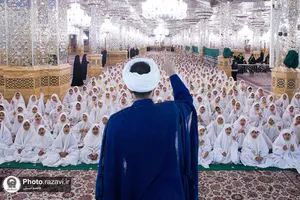 &laquo;پرواز پروانه&zwnj;ها&raquo; در حرم مطهر امام رئوف