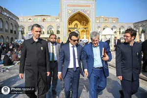 تشرف سرکنسول جدید پاکستان در مشهد به حرم مطهر رضوی