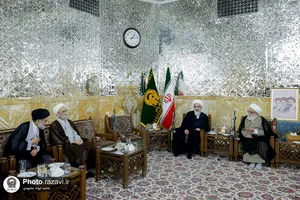 دیدار اساتید مدرسه تابستانی دارالعلم با تولیت آستان قدس رضوی