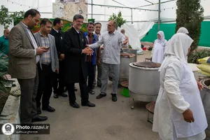 بازدید مدیر عالی حرم از مواکب خدمت رسان به زائرین در دهه کرامت