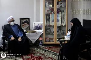 دیدار تولیت آستان قدس رضوی با خانواده شهدا