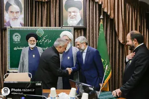 تکریم و معارفه نُظّام خدام و سرکشیک&zwnj;های کفشداری حرم مطهر رضوی