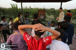 اردوی تربیتی کودکان و نوجوان حاشیه شهر مشهد