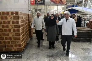 بازدید رئیس سازمان ملی استاندارد از شرکت صنایع غذایی رضوی