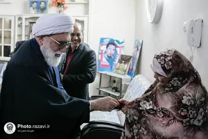 دیدار تولیت آستان قدس رضوی با خانواده شهدا