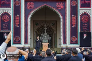 اجتماع عزاداران رضوی در حرم امام رضا علیه&zwnj;السلام