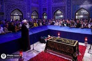 سخنرانی حجت الاسلام کاشانی در رواق دارالذکر