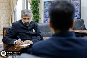 دیدار مردمی مدیر عالی حرم مطهر رضوی