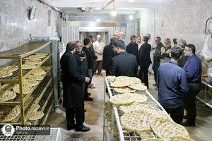 بازدید مدیر عالی حرم مطهر رضوی از موکب کفشداران در ملک&zwnj;آباد 