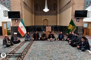 بازدید مسئولین اداره میراث فرهنگی و گردشگری هرات افغانستان از حرم مطهر رضوی
