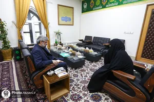 دیدار مردمی مدیر عالی حرم مطهر رضوی