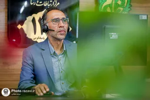 پاسخگویی تلفنی مدیر خدمات فنی و تزئینات محیطی حرم مطهر رضوی به مخاطبان سامانه ۱۳۸