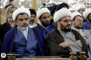 مراسم گرامیداشت یاد شهید مطهری و نکوداشت اساتید حوزه علمیه خراسان