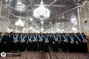 مراسم اذن خدمت ۳هزار داوطلب هلال احمر