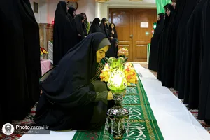 &laquo;سفره برکت و کرامت&raquo; در حرم مطهر رضوی