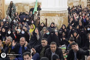 تشرف زائران استان سیستان و بلوچستان به حرم مطهر رضوی