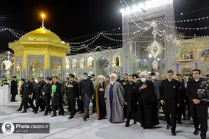 بازگشایی صحن انقلاب حرم مطهر رضوی