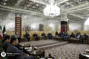 دیدار اعضای مجمع نمایندگان خراسان رضوی با تولیت آستان قدس رضوی