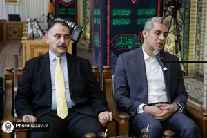 دیدار سفیر جمهوری عراق در جمهوری اسلامی ایران با تولیت آستان قدس رضوی
