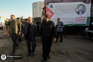 بازدید مدیرعامل بنیاد کرامت رضوی از مواکب دهه آخر صفر