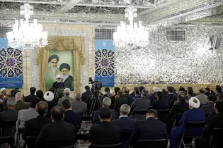 دیدار مدیران اجرایی خراسان با تولیت آستان قدس رضوی