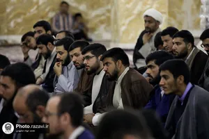 مراسم عمامه&zwnj;گذاری طلاب حوزه علمیه خراسان