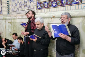 مراسم احیا شب بیست و سوم ماه مبارک رمضان در حرم مطهر رضوی-1