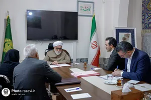  دیدار مردمی تولیت آستان قدس رضوی 