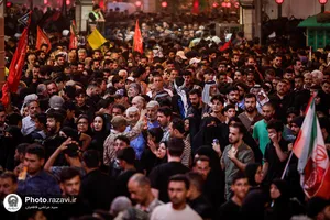 عزاداری شب اربعین حسینی در کربلای معلی-۲