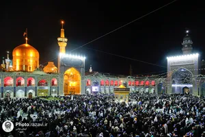 مراسم احیا شب نوزدهم ماه مبارک رمضان در حرم مطهر رضوی-2