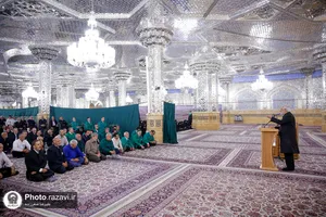 نشست تحلیلی وقایع اخیر کشور در حرم مطهر رضوی
