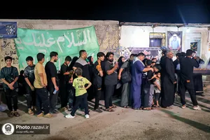 موکب امام رضا علیه&zwnj;السلام در مرز چزابه