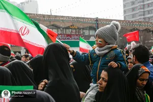 راهپیمایی پرشکوه ۲۲ بهمن در مشهد-۱
