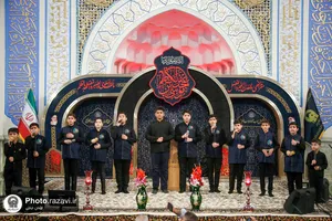 مراسم شب شهادت حضرت موسی بن جعفر(علیه السلام) در حرم مطهر رضوی