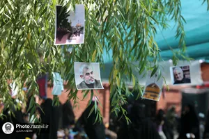 بازدید رئیس قوه قضائیه از موکب دخترانه حضرت نجمه