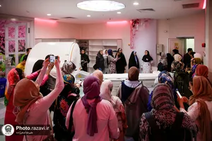 بازدید بانوان مهمان جشنواره &laquo;رسانه خورشید&raquo; از بیمارستان رضوی