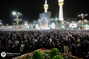 مراسم احیا شب بیست و سوم ماه مبارک رمضان در حرم مطهر رضوی - 2