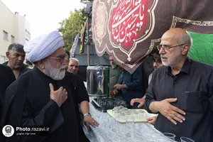 بازدید تولیت آستان قدس رضوی از موکب بنیاد کرامت