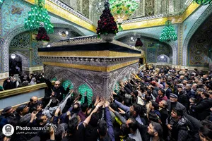 مراسم احیا شب بیست و یکم ماه مبارک رمضان در حرم مطهر رضوی - 2