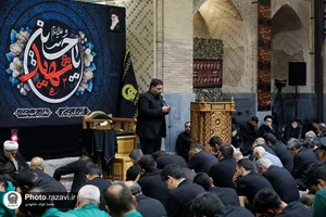 عزاداری عاشورای حسینی با حضور تولیت آستان قدس رضوی