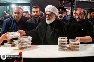 بازدید تولیت آستان قدس رضوی از موکب بنیاد رضوی