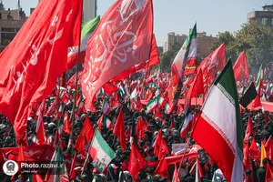 تشییع پیکر رهبر شهید انقلاب در مشهد مقدس-2